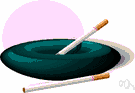 coffin nail - finely ground tobacco wrapped in paper