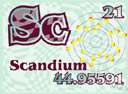 atomic number 21