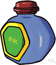 Printing ink - a semisolid quick drying ink made especially for use in printing