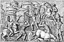 marauding - characterized by plundering or pillaging or marauding
