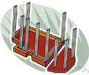 substructure - lowest support of a structure