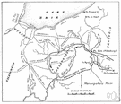 Indian trail - a trail through the wilderness worn by Amerindians