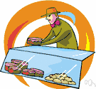 muffin man - formerly an itinerant peddler of muffins