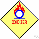 oxidant - a substance that oxidizes another substance