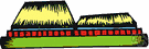 harmonium - a free-reed instrument in which air is forced through the reeds by bellows