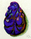 ultramarine blue - blue pigment made of powdered lapis lazuli