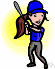 softball - a game closely resembling baseball that is played on a smaller diamond and with a ball that is larger and softer