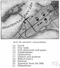 Alexandria - the chief port of Egypt