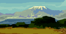 Mount Kilimanjaro - the highest peak in Africa