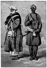 Pashtoon - a member of the mountain people living in the eastern regions of Afghanistan