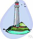 lighthouse - a tower with a light that gives warning of shoals to passing ships