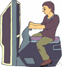 computer simulation - (computer science) the technique of representing the real world by a computer program
