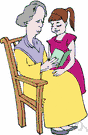 nursemaid - a woman who is the custodian of children