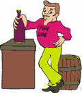wine merchant - someone who sells wine