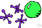 knucklebones - a game in which jackstones are thrown and picked up in various groups between bounces of a small rubber ball