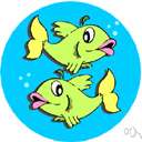 Trichodontidae - two species of elongate compressed scaleless large-eyed fishes that live in sand or mud