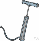 hand pump - a pump worked by hand
