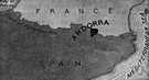 Principality of Andorra - a small republic in the eastern Pyrenees between Spain and France