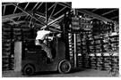 storage warehouse - a storehouse for goods and merchandise