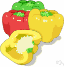 pimento - plant bearing large mild thick-walled usually bell-shaped fruits