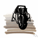 underslung - having a low center of gravity
