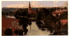 Stratford-upon-Avon - a town in central England on the River Avon