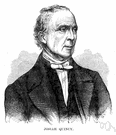 Josiah Quincy - American patriot who presented the colonists' grievances to the English king (1744-1775)