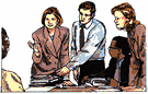 universe of discourse - everything stated or assumed in a given discussion