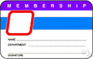 membership card - a card certifying membership in an organization