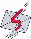 letter telegram - a cheaper form of telegram that is sent abroad for delivery the next day