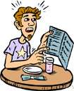 luncheon voucher - coupon redeemable at a restaurant and entitling the holder to a meal