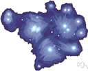 Asterope - one of the stars in the star cluster Pleiades