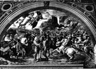 Leo I - Italian pope from 440 to 461 who extended the authority of the papacy to the west and persuaded Attila not to attack Rome (440-461)