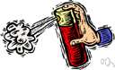aerosolize - become dispersed as an aerosol