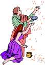 miraculous food - (Old Testament) food that God gave the Israelites during the Exodus