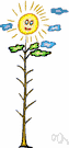 photosynthesis - synthesis of compounds with the aid of radiant energy (especially in plants)
