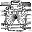 diffraction - when light passes sharp edges or goes through narrow slits the rays are deflected and produce fringes of light and dark bands