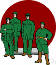 term of enlistment - a period of time spent in military service