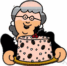 Christmas cake - a rich fruitcake (usually covered with icing and marzipan) and eaten at Christmas