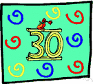 thirtieth - position 30 in a countable series of things