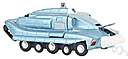 amphibious vehicle - a flat-bottomed motor vehicle that can travel on land or water