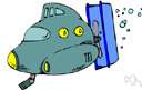 minisubmarine - submersible vessel for one or two persons