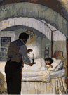 bed check - a check that everyone is in bed by the time they should be