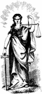 allegory - a visible symbol representing an abstract idea