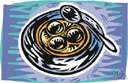 matzoh ball - a Jewish dumpling made of matzo meal