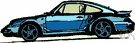 pace car - a high-performance car that leads a parade of competing cars through the pace lap and then pulls off the course