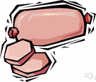 pork sausage - sausage containing pork
