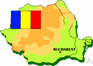 Roumania - a republic in southeastern Europe with a short coastline on the Black Sea