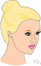 blond - a person with fair skin and hair
