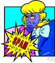 junk e-mail - unwanted e-mail (usually of a commercial nature sent out in bulk)